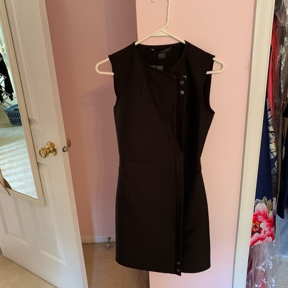 00 Armani Exchange Black Mini Dress - Picture 3 of 4